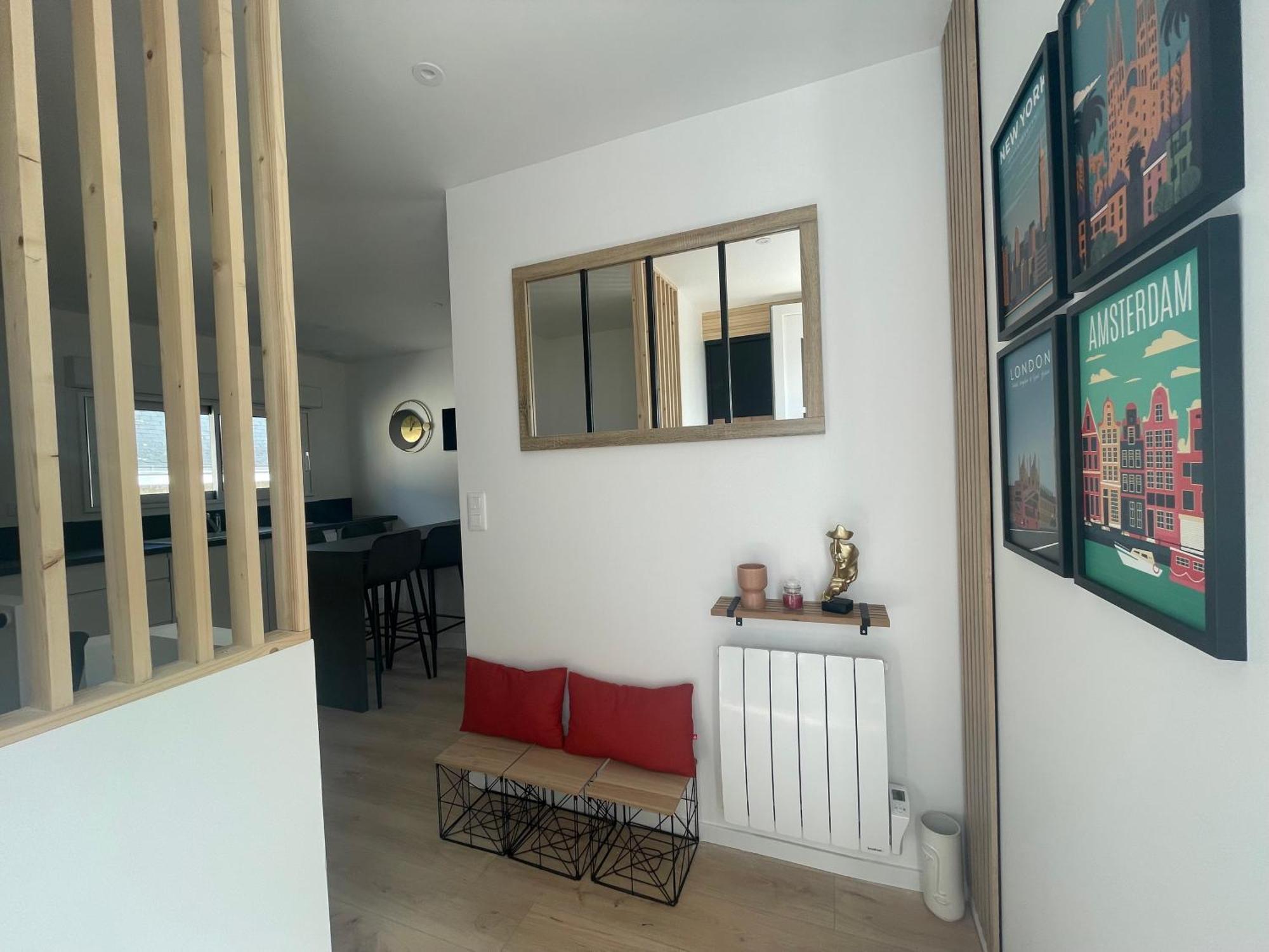 Tiny House Moderne, Avec Terrasse Apartamento Changé Exterior foto
